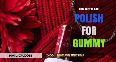 Testing Nail Polish for Gummy Texture: A Simple DIY Guide