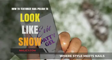 Create Frosty Nails: Texturizing Polish for a Snowy Effect