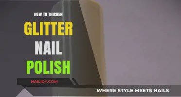 Easy DIY Tips to Thicken Your Glitter Nail Polish Quickly