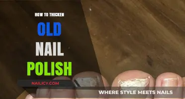 Revive Your Old Nail Polish: Easy Tips to Thicken and Restore