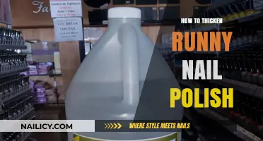 Quick Fixes: How to Thicken Runny Nail Polish Easily