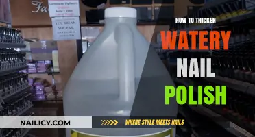 Revive Your Manicure: Quick Fixes to Thicken Watery Nail Polish