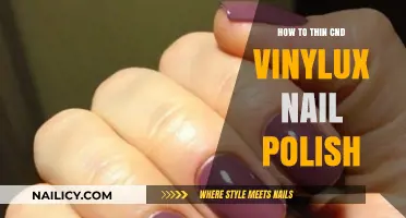 Revive Thick CND Vinylux Polish: Easy Thinning Tips for Smooth Application