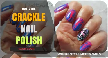 Mastering Thin Crackle Nail Polish: Tips for Perfectly Cracked Manicures