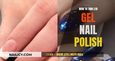 Thinning LED Gel Nail Polish: The Ultimate Guide