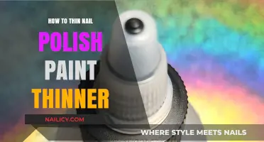Revive Thick Nail Polish: Using Paint Thinner for Smooth Application