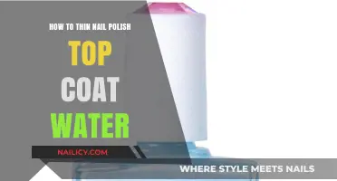 Revive Thick Top Coat: Easy Ways to Thin Nail Polish with Water