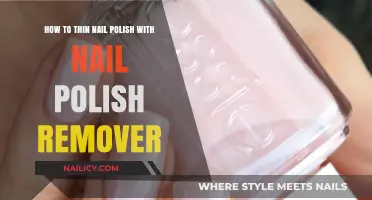 Thinning Nail Polish: Using Remover to Fix Thick Polish