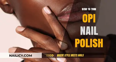 Revive Thick OPI Nail Polish: Simple Thinning Tips for Smooth Application