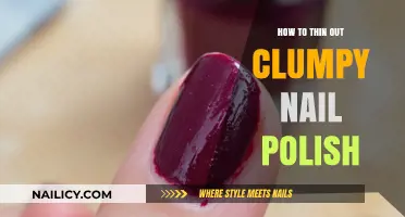 Revive Your Manicure: Easy Tips to Thin Out Clumpy Nail Polish
