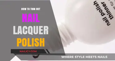 Easy Tips to Thin Out Thick Nail Lacquer Polish Effectively