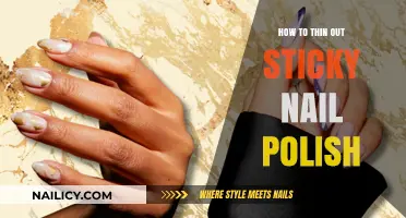 Revive Thick Nail Polish: Quick Tips to Thin Sticky Lacquer