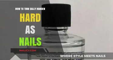 Thinning Sally Hansen Hard as Nails: Simple Tips for Perfect Consistency