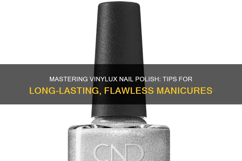 how to this vinylux nail polish