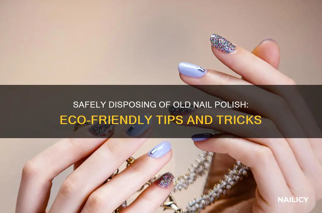 how to throw old nail polish