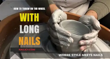 Throwing on the Wheel: Long Nails, No Problem!