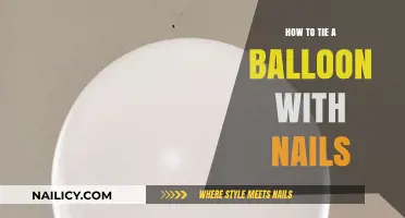 Creative Balloon Tying: Master the Nail Technique in Simple Steps