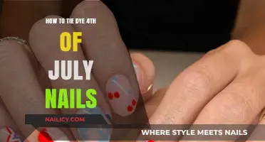 Patriotic Tie-Dye Nails: DIY 4th of July Manicure Tutorial