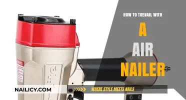 Master Toenailing with an Air Nailer: Tips and Techniques