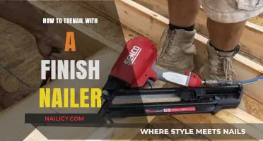 Master Toenailing Techniques Using a Finish Nailer for Precision Woodworking