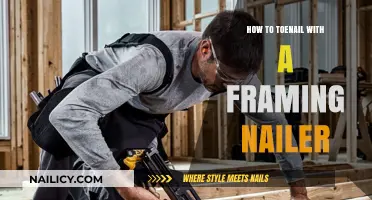 Master Toenailing with a Framing Nailer: Tips and Techniques