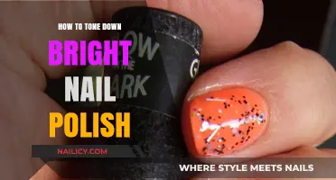 Softening Bold Manicures: Tips to Tone Down Bright Nail Polish