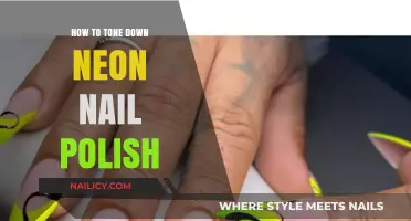 Softening Neon Nails: Tips to Tone Down Bold Polish Colors