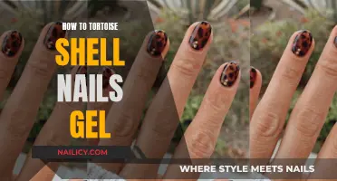 Tortoise Shell Nails: Gel Application Techniques and Tricks