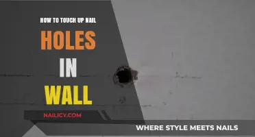 Quick Fix: Seamlessly Touch Up Nail Holes in Your Walls