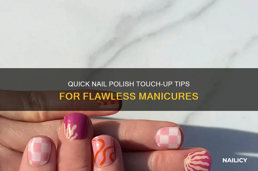 how to touch up nail polish