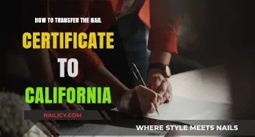 Transferring Your Nail Technician License to California: A Step-by-Step Guide