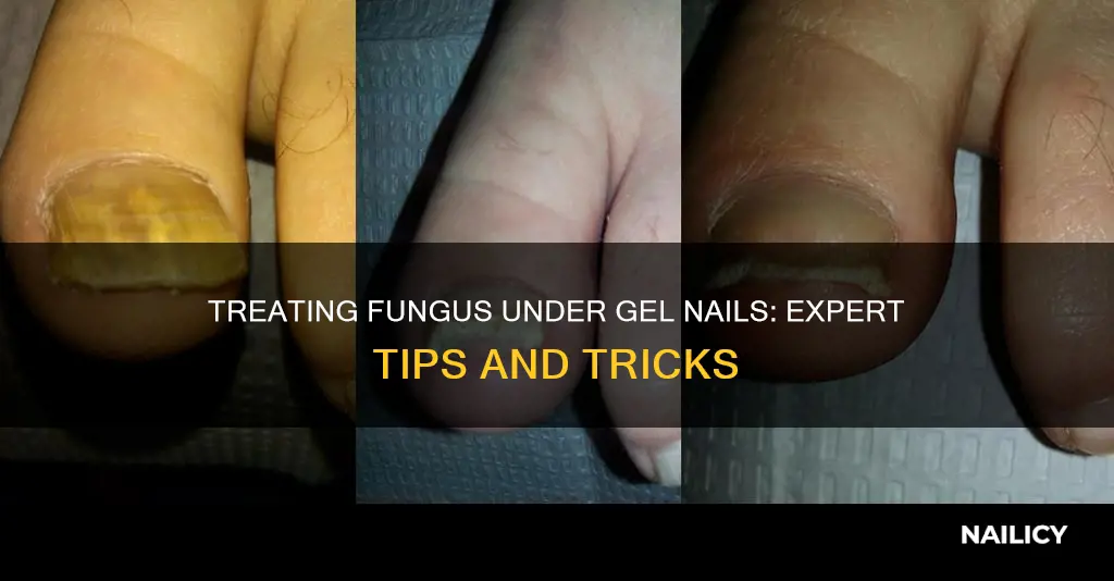 how to treat fungus under gel nails