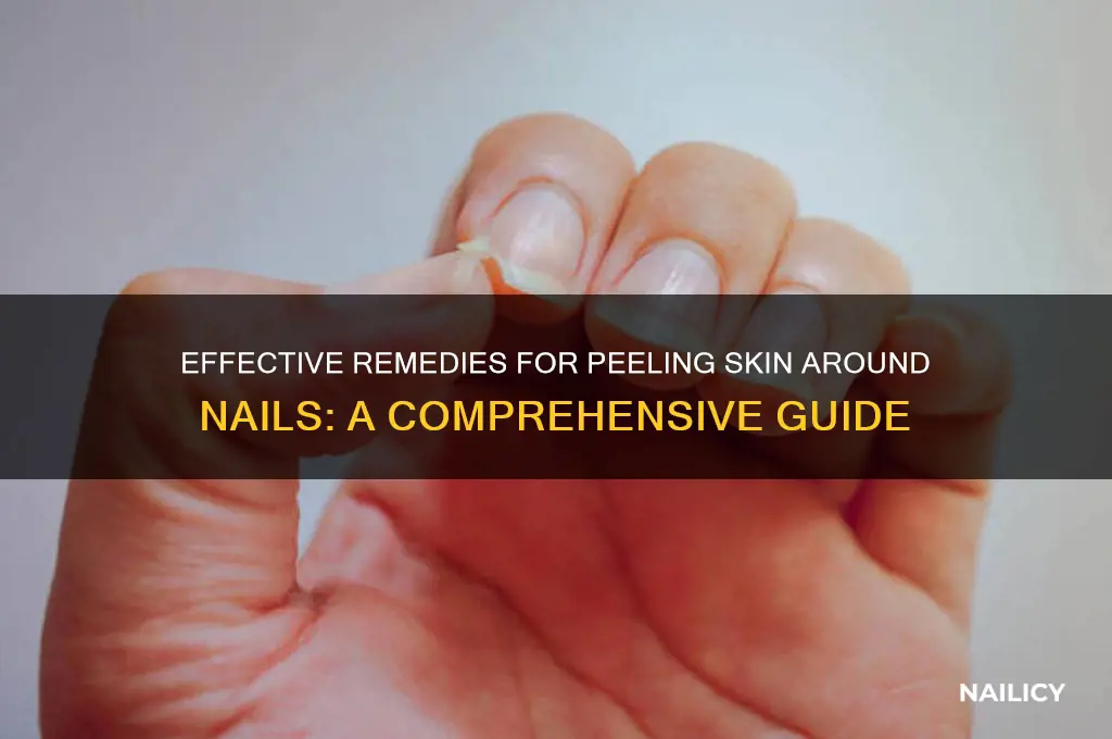 how to treat hands that peel around nails