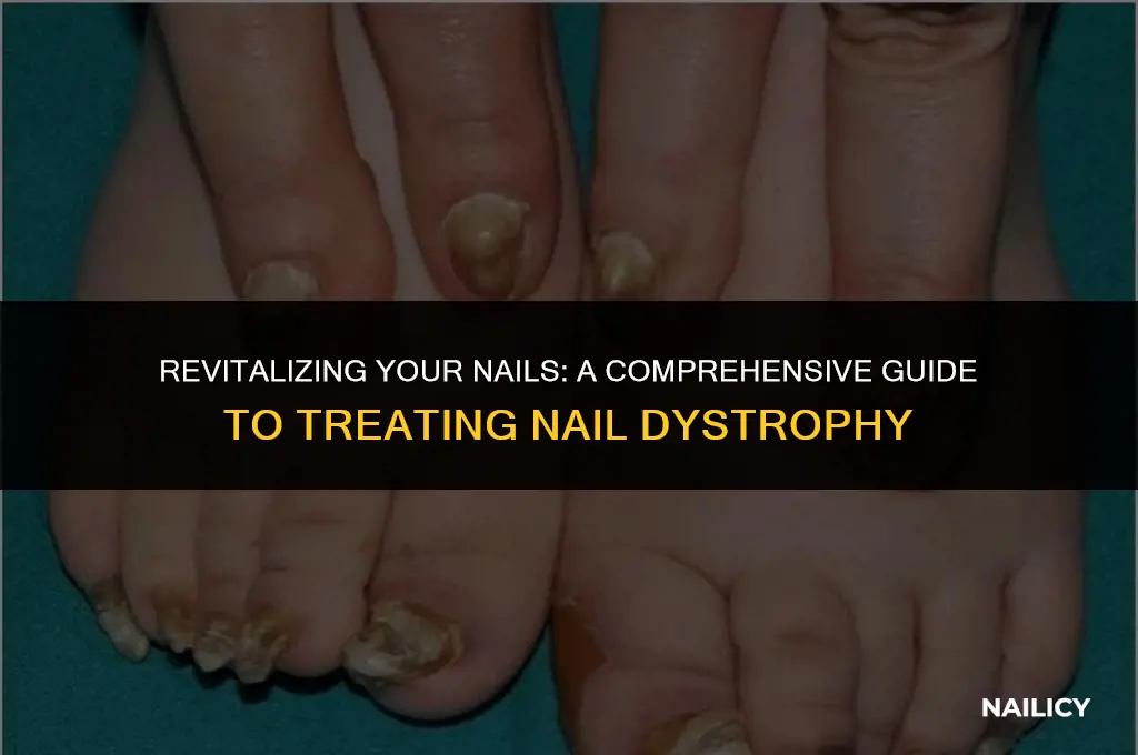 how to treat nail dystrophy