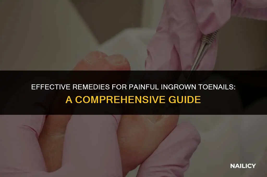 how to treat nail ingrown