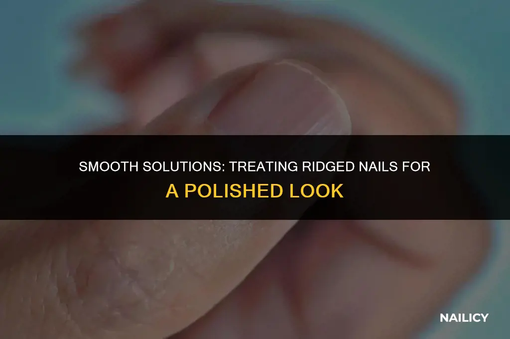 how to treat ridged nails
