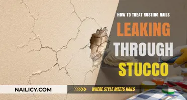 Fixing Rusty Nails Leaking Through Stucco: Effective Repair and Prevention Tips