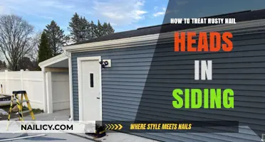 Effective Methods to Treat Rusty Nail Heads in Siding