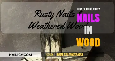 Effective Methods to Treat and Prevent Rusty Nails in Wood