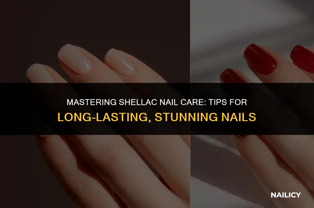 how to treat shellac nails
