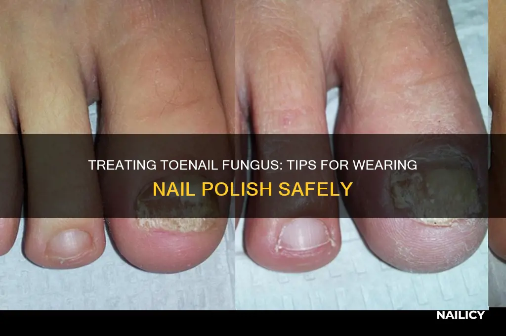 how to treat toenail fungus while wearing nail polish