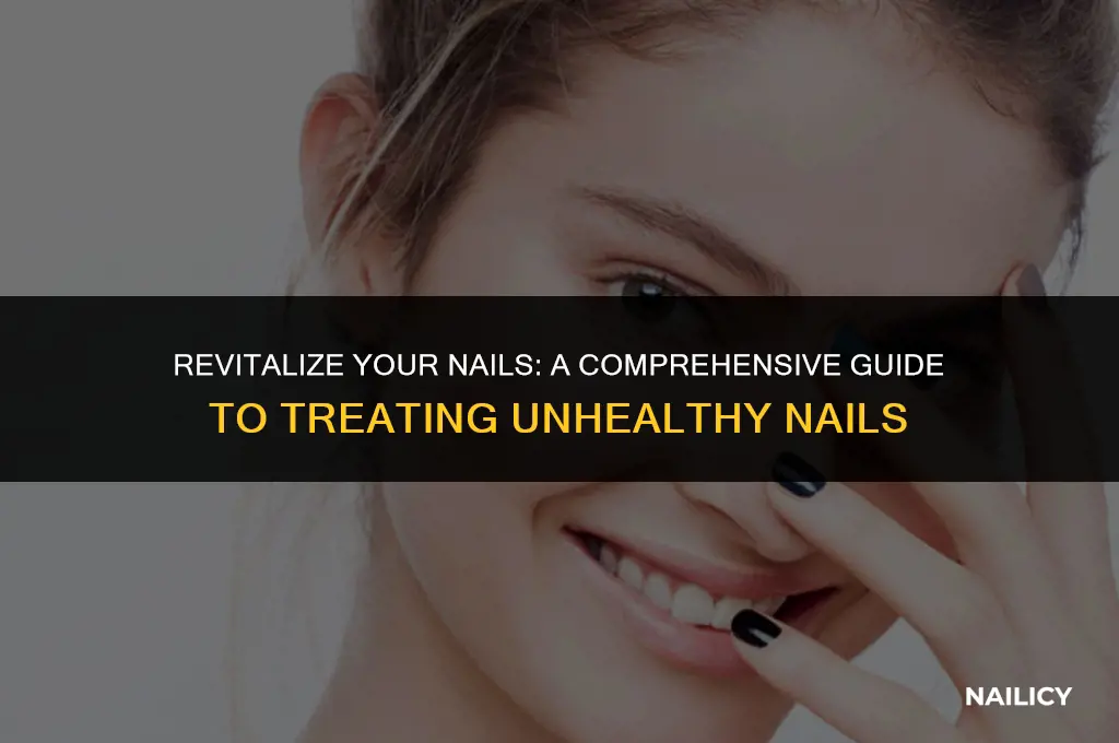 how to treat unhealthy nails