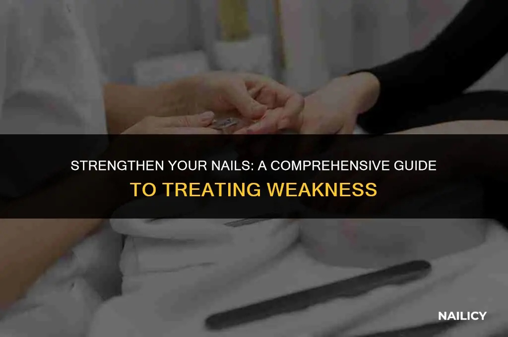 how to treat weak nails