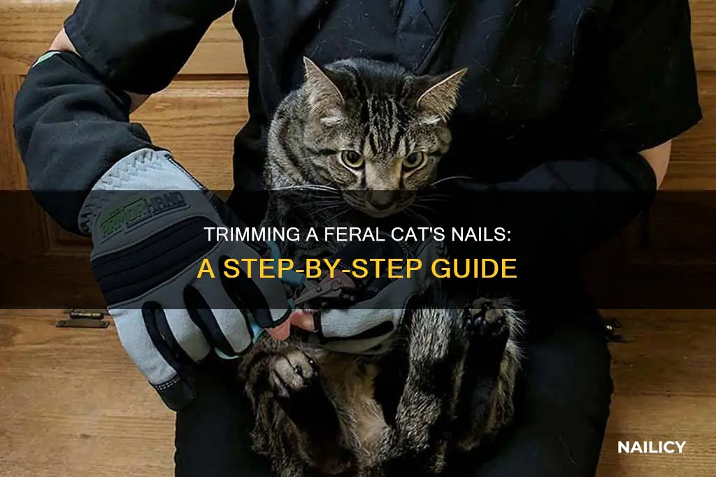 how to trim a feral cat