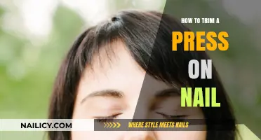 Trimming Press-on Nails: A Step-by-Step Guide