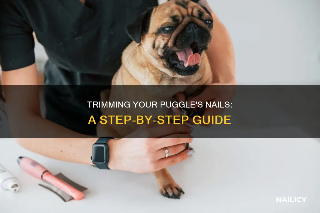 how to trim a puggles nails