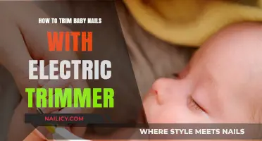 Trimming Baby Nails: Electric Trimmer Tips and Tricks