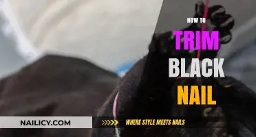 Trimming Black Nails: The Safe and Easy Way