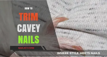 Trimming Caved-In Nails: The Right Way