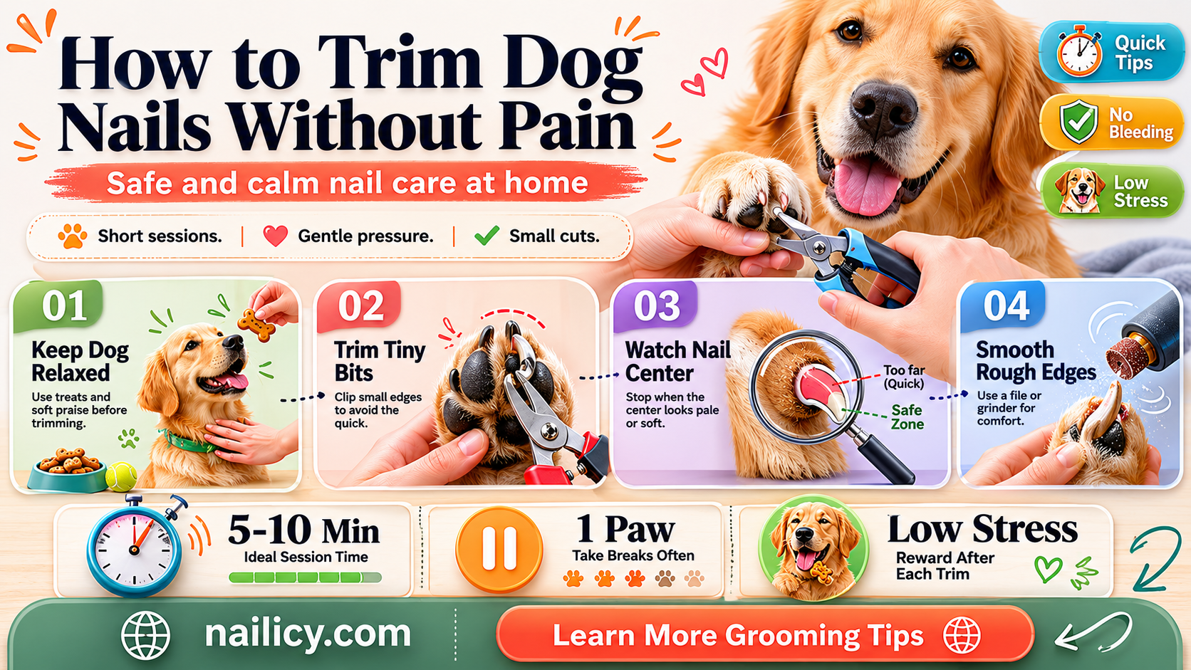 are nail cut backs painful dog